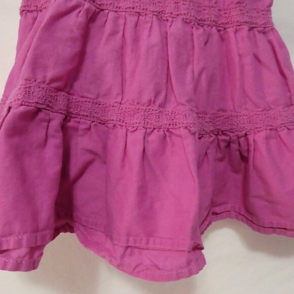 CHILDREN'S PLACE 3T Toddler Girls Charming Pink Tiered Halter Dress - Picture 15 of 16